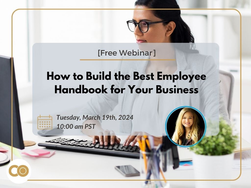 How to Build the Best Employee Handbook for Your Business Webinar